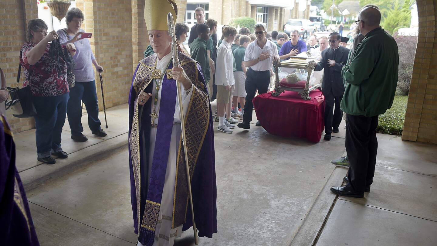 In rare move, Pope forcibly removes conservative Texas bishop | AP News