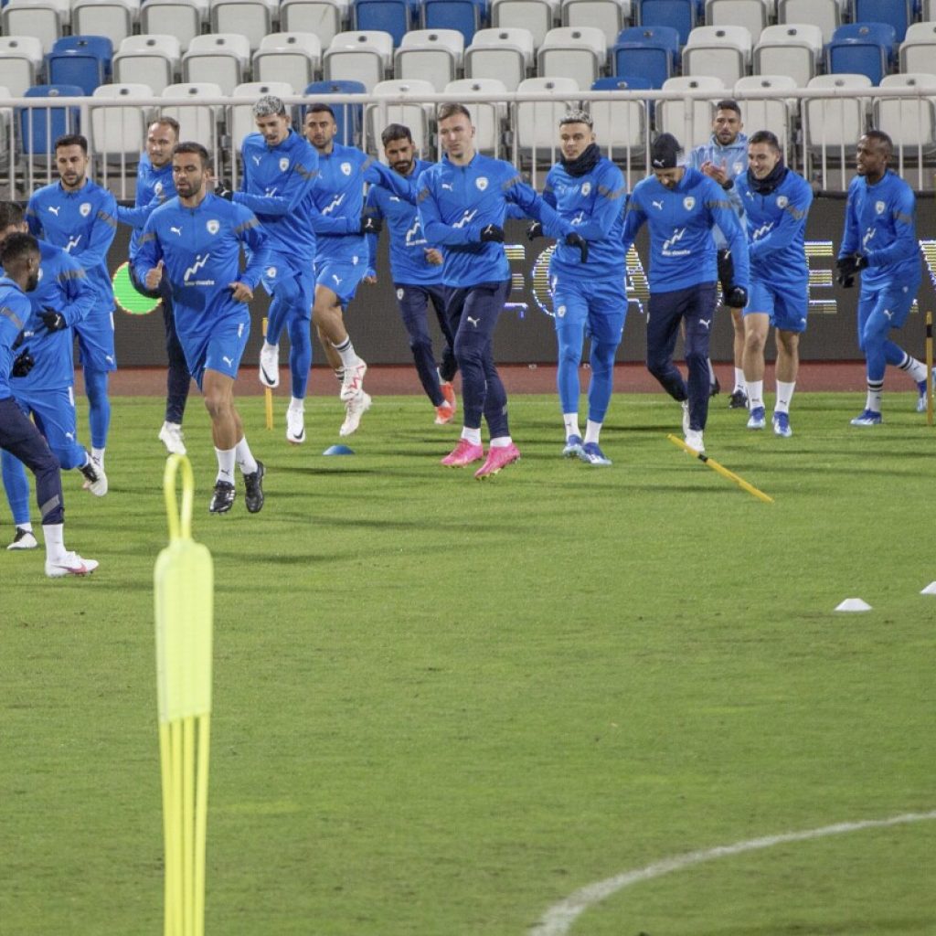 Israel prepares for Euro 2024 qualifying game amid war | AP News