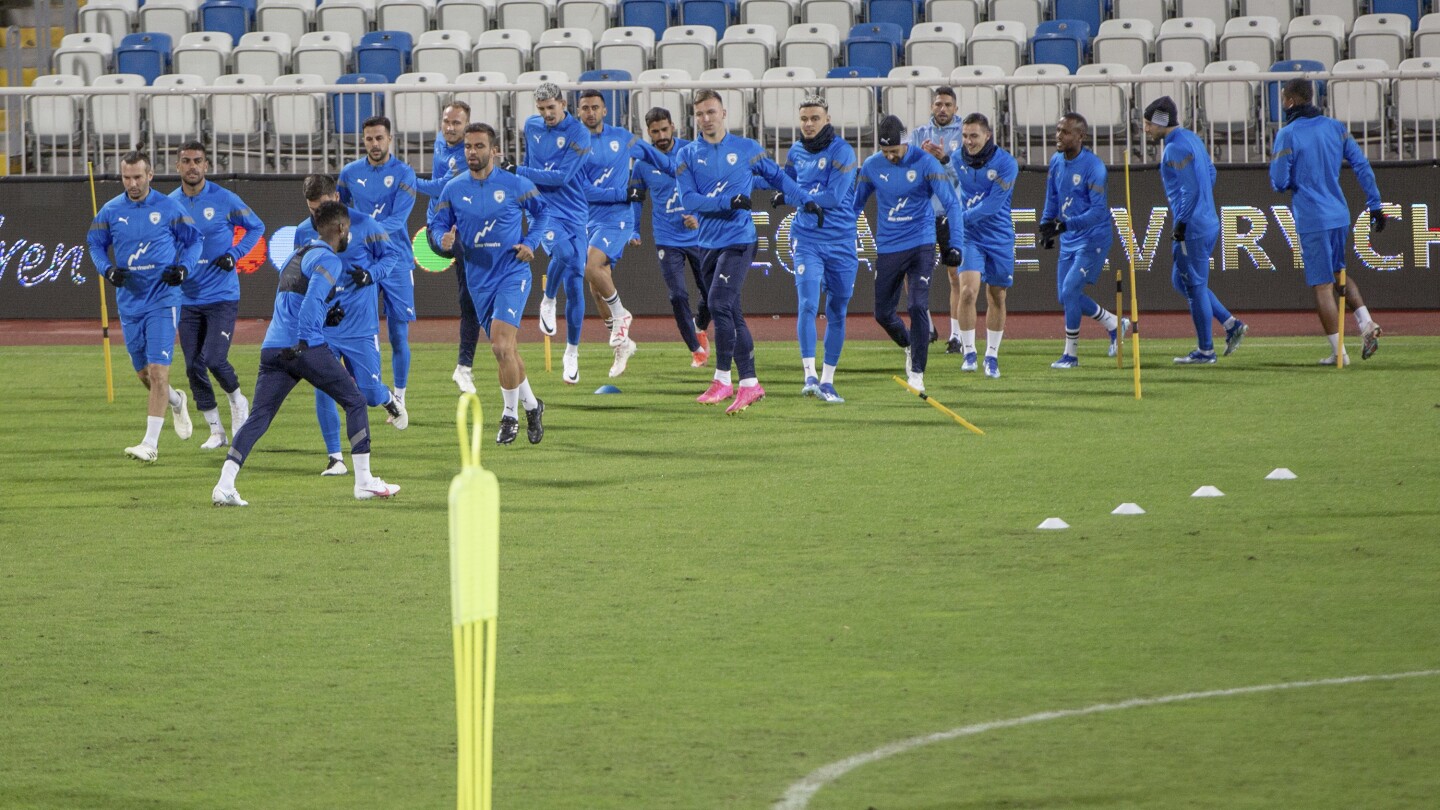 Israel prepares for Euro 2024 qualifying game amid war | AP News