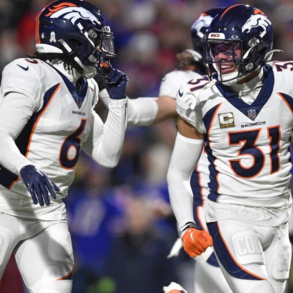 Lutz is good on second chance with 36-yard field goal in Broncos’ 24-22 win over Bills | AP News