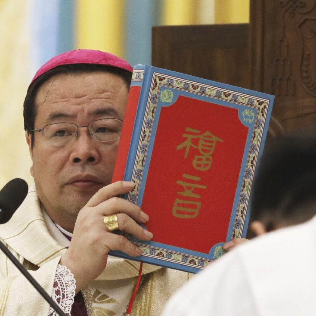 Head of China’s state-backed Catholic church begins historic trip to Hong Kong | AP News