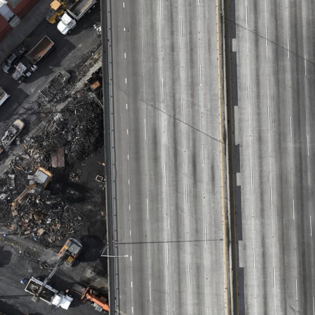 I-10 closure: Fire that shut LA freeway was likely arson, governor says | AP News