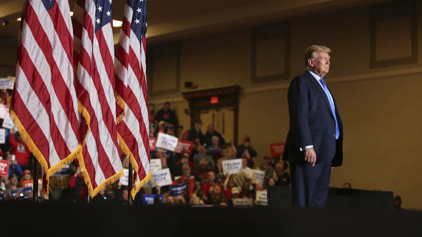 Michigan judge says Trump will remain on primary ballot | AP News