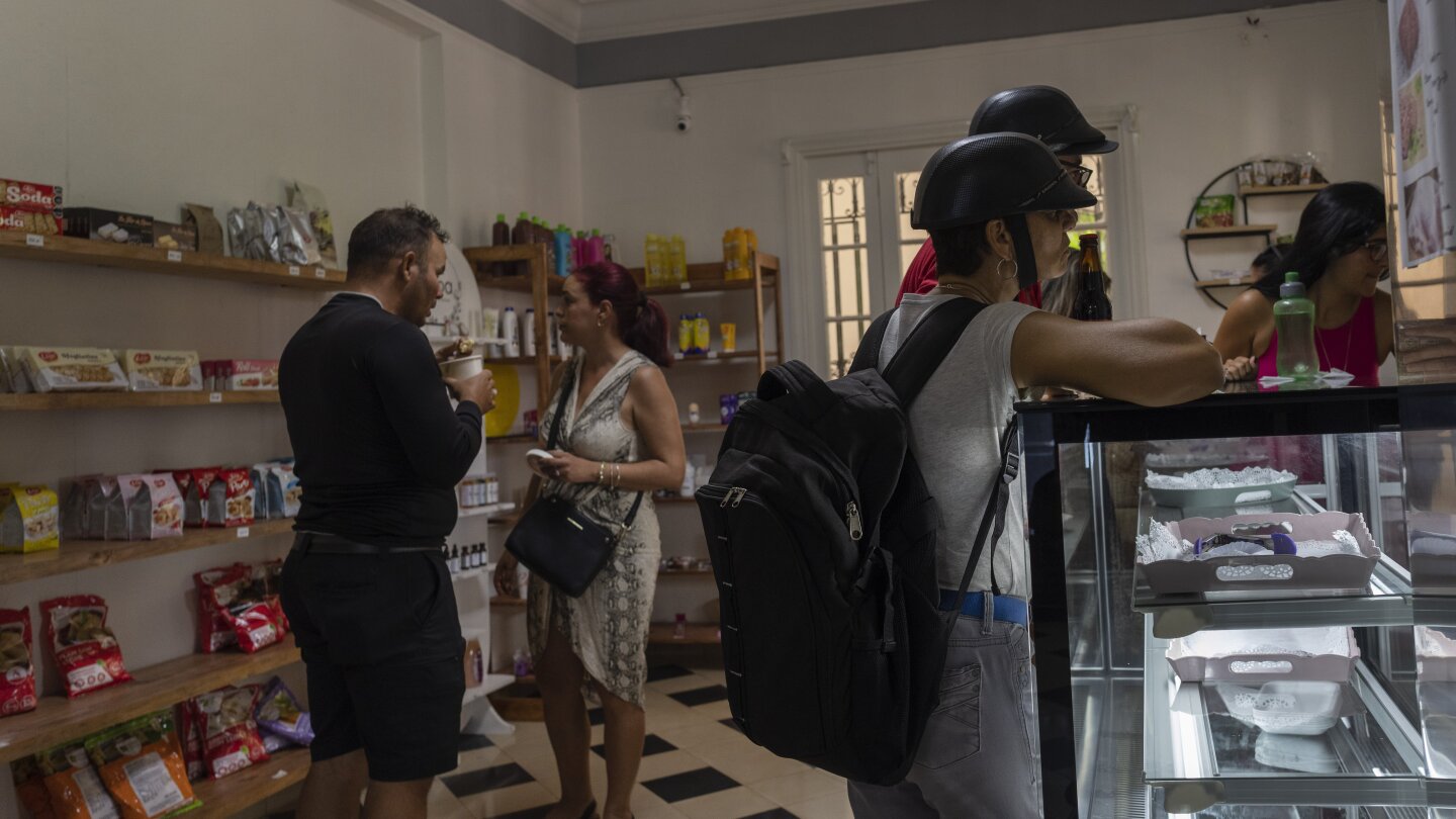 Cuban private grocery stores thrive but only a few people can afford them | AP News