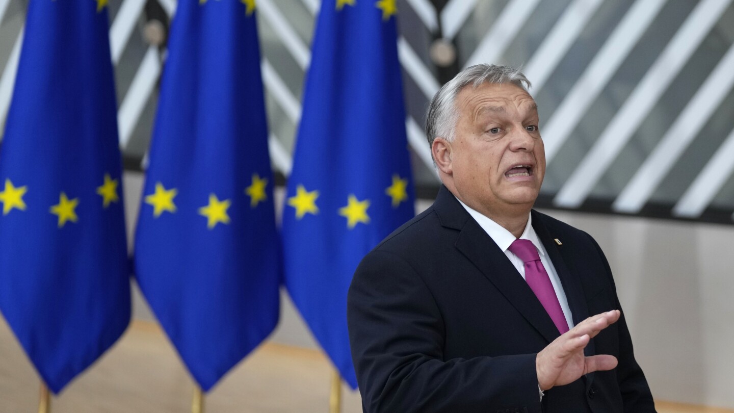 Hungary issues an anti-EU survey to citizens on migration, support for Ukraine and LGBTQ+ rights | AP News