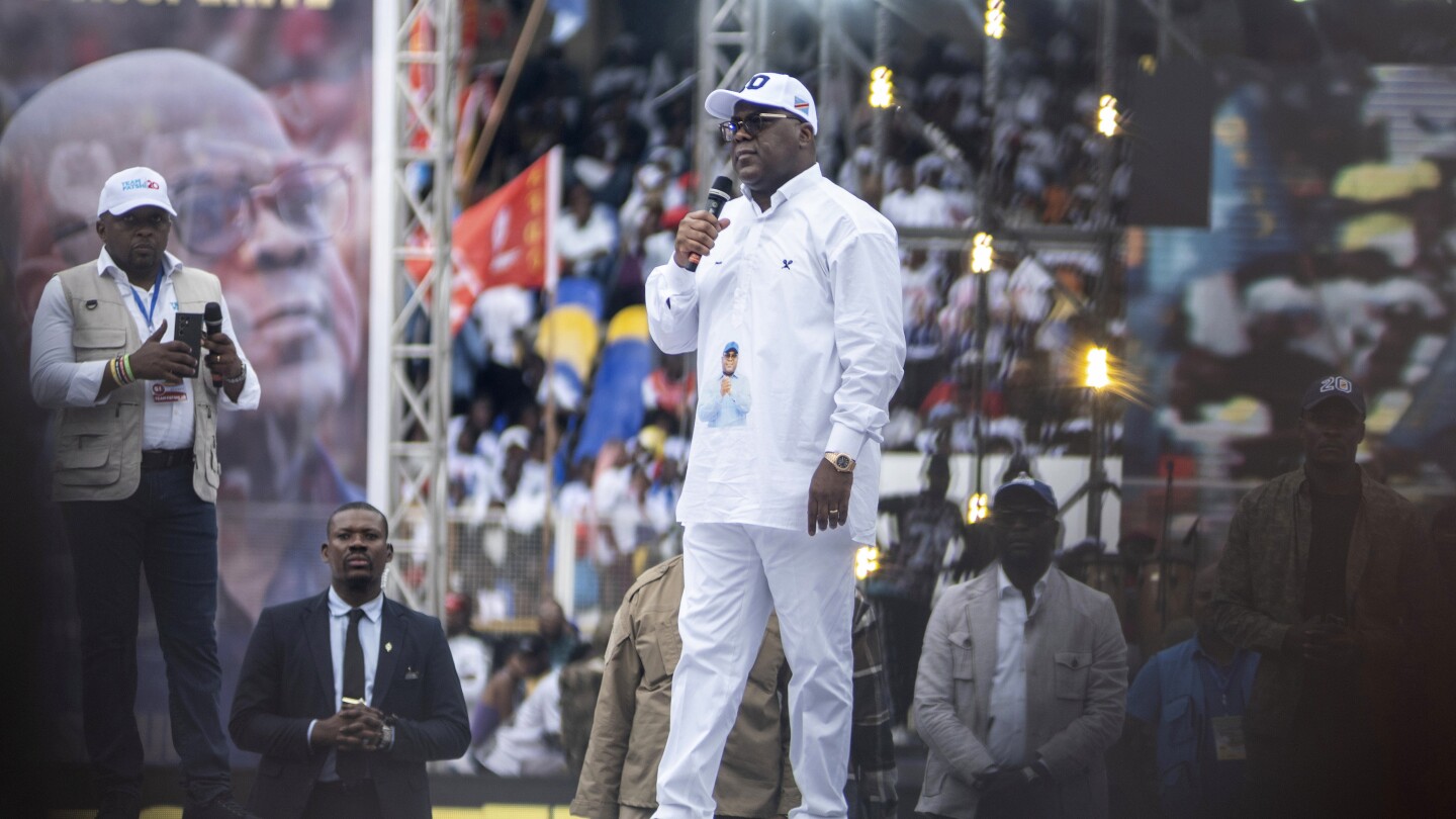 Congo’s presidential candidates kick off campaigning a month before election | AP News