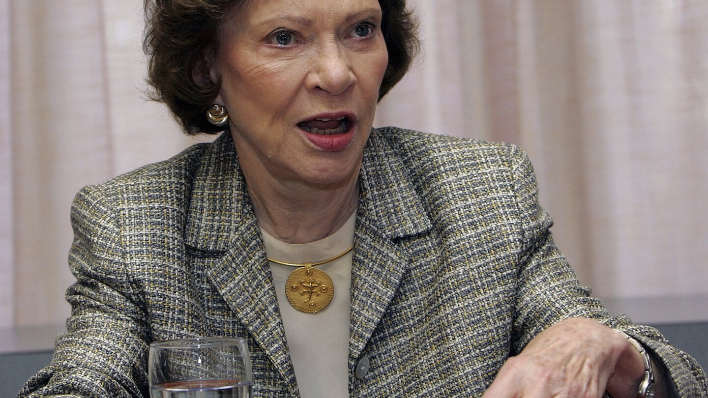 Rosalynn Carter’s advocacy for mental health was rooted in compassion and perseverance | AP News