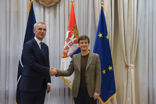 Brnabić i Stoltenberg: Srbija i NATO da nastave sa realizacijom zajedničkih projekata