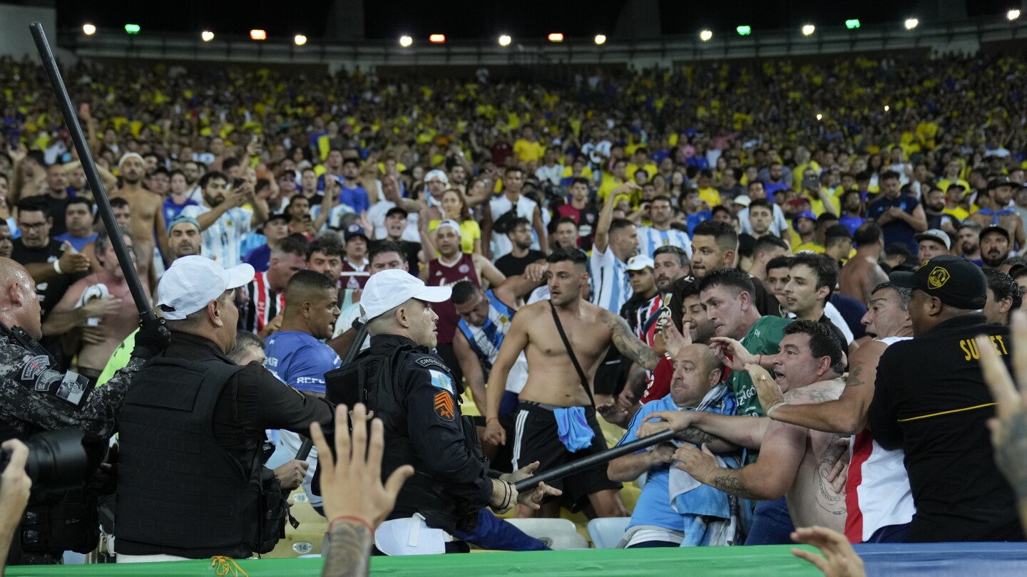 Argentina vs. Brazil fight: World Cup qualifying match delayed | AP News