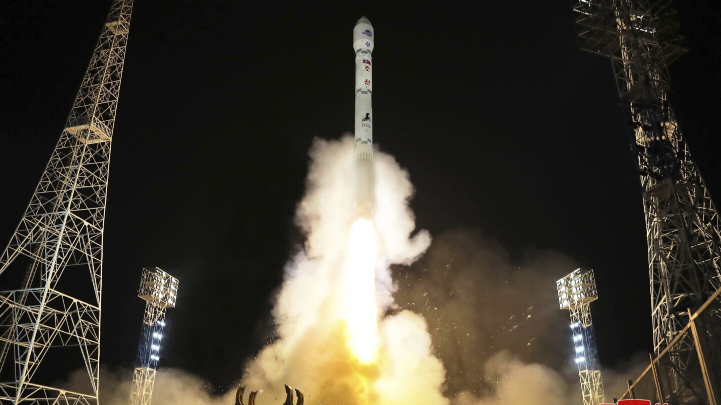 South Korea says Russian support likely enabled North Korea to successfully launch a spy satellite | AP News