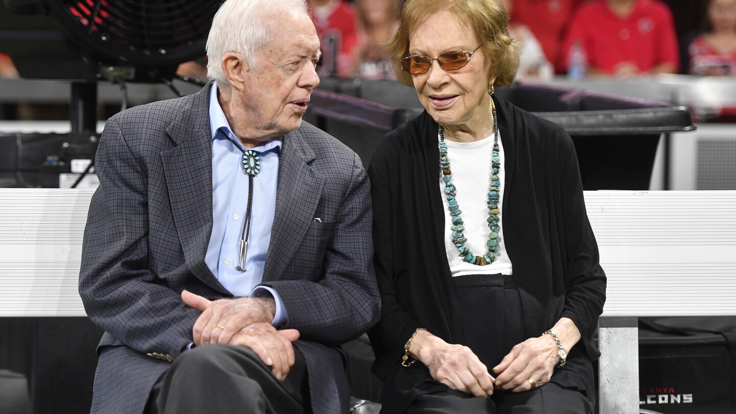 Rosalynn and Jimmy Carter were not only a global power couple but also best friends and life mates | AP News