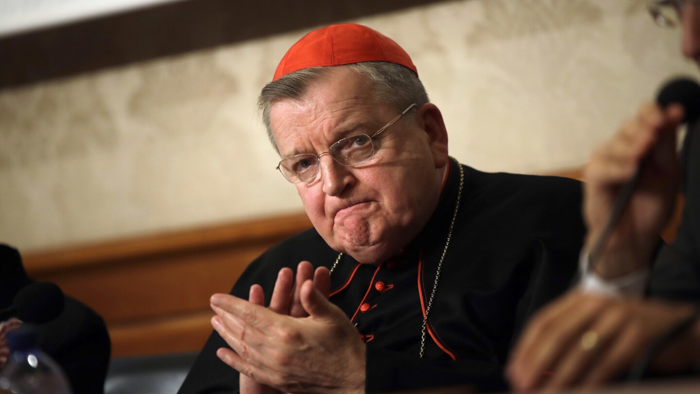 Pope Francis punishes leading critic Cardinal Raymond Burke | AP News