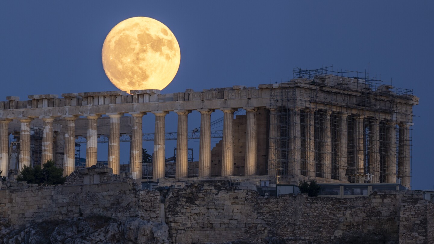 How a group of ancient sculptures sparked a dispute between Greece and the UK | AP News