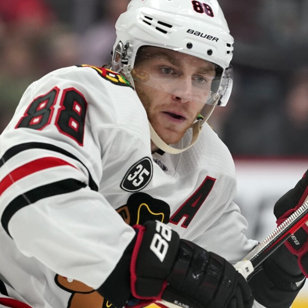 Patrick Kane signs with the Detroit Red Wings for the rest of the NHL season | AP News