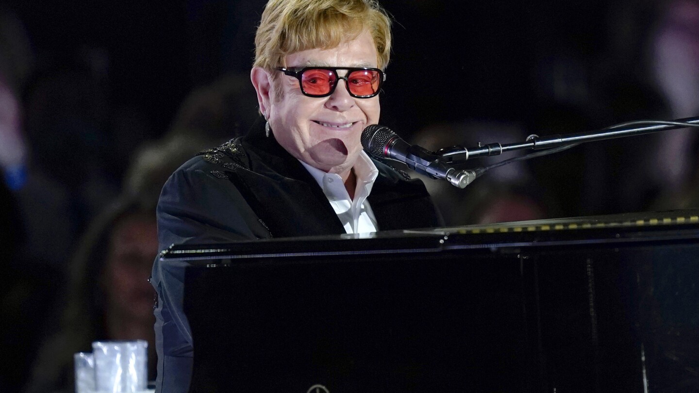 Elton John to address Britain’s Parliament in an event marking World AIDS Day | AP News