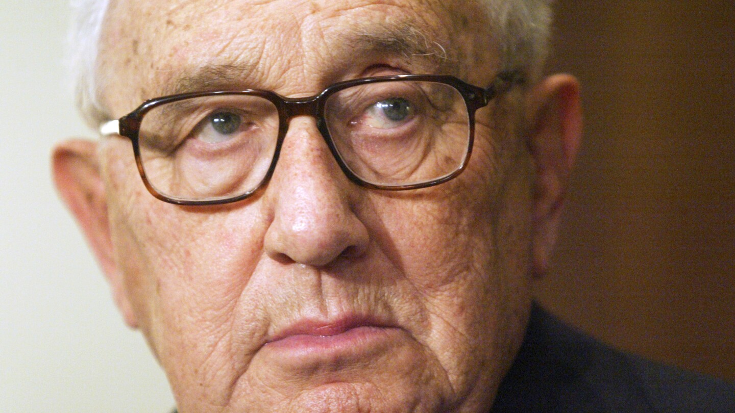 Henry Kissinger, former US Secretary of State, dies at 100 | AP News