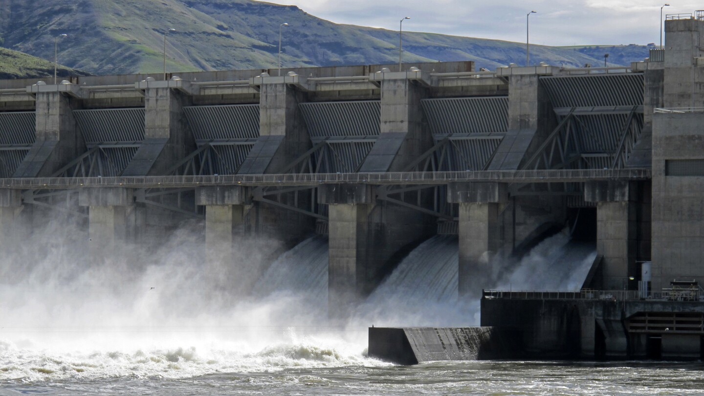 Leaked document says US is willing to build energy projects in case Snake River dams are breached | AP News