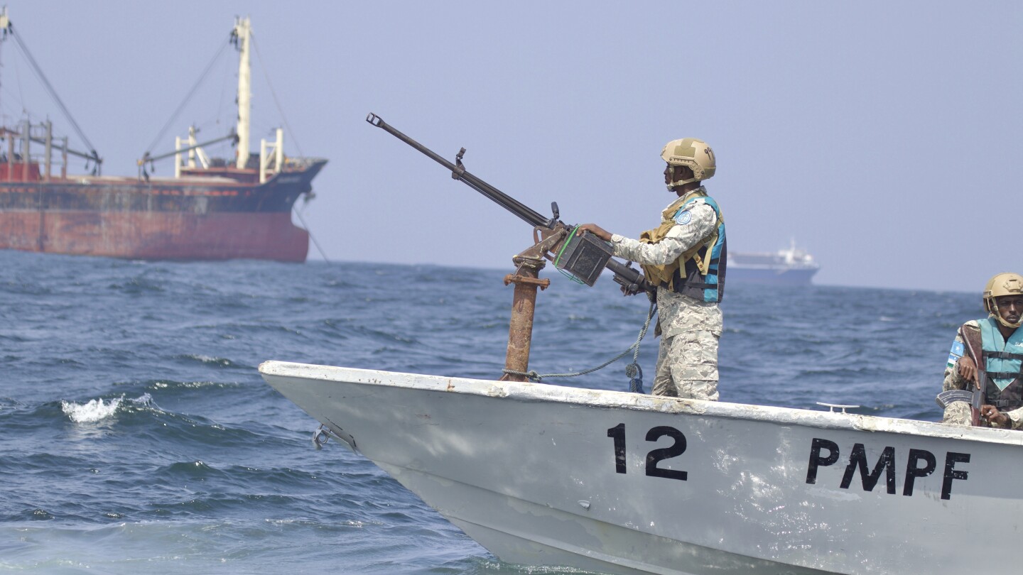 Somali maritime police intensify patrols as fears grow of resurgence of piracy in the Gulf of Aden | AP News