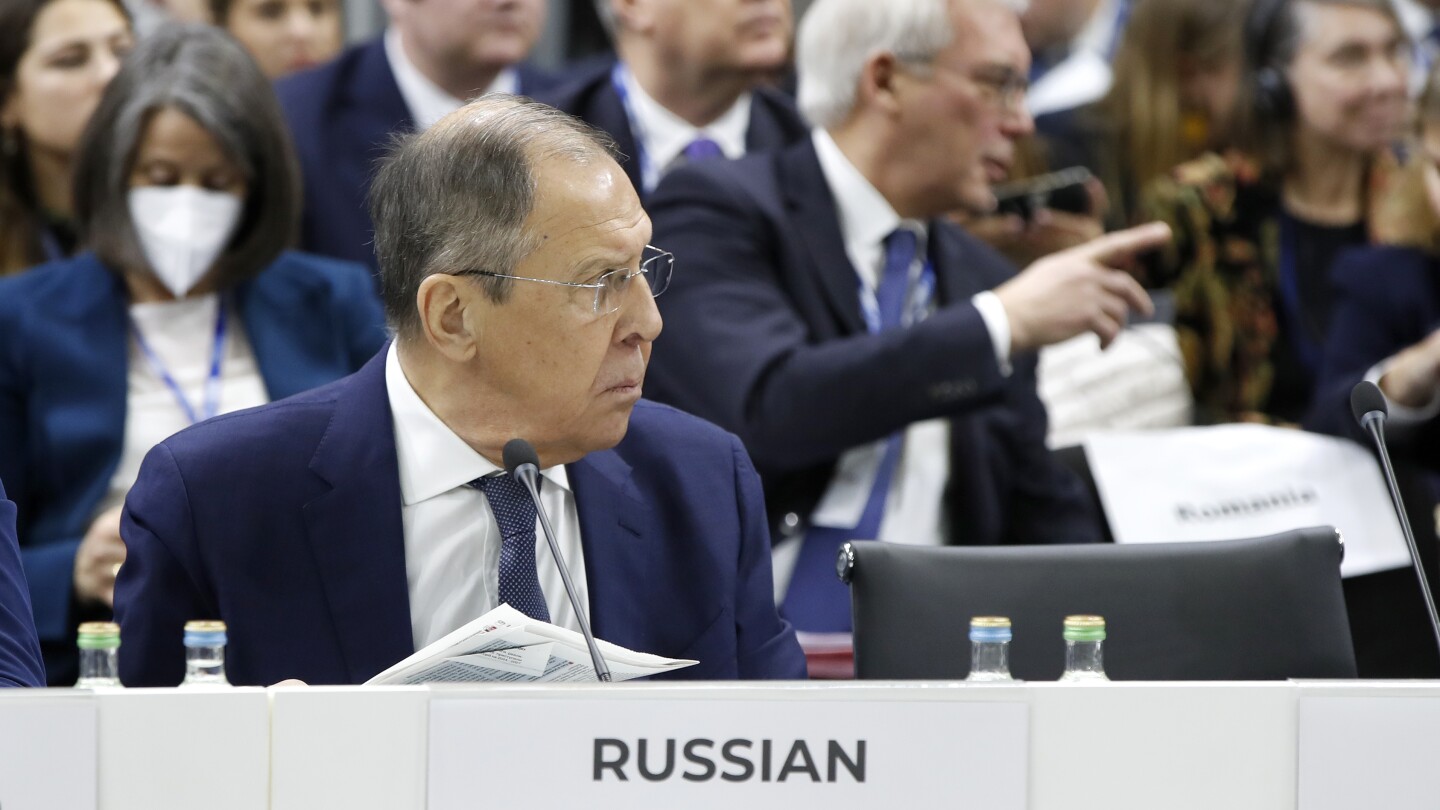 Russia’s Lavrov insists goals in Ukraine are unchanged as he faces criticism at security talks | AP News