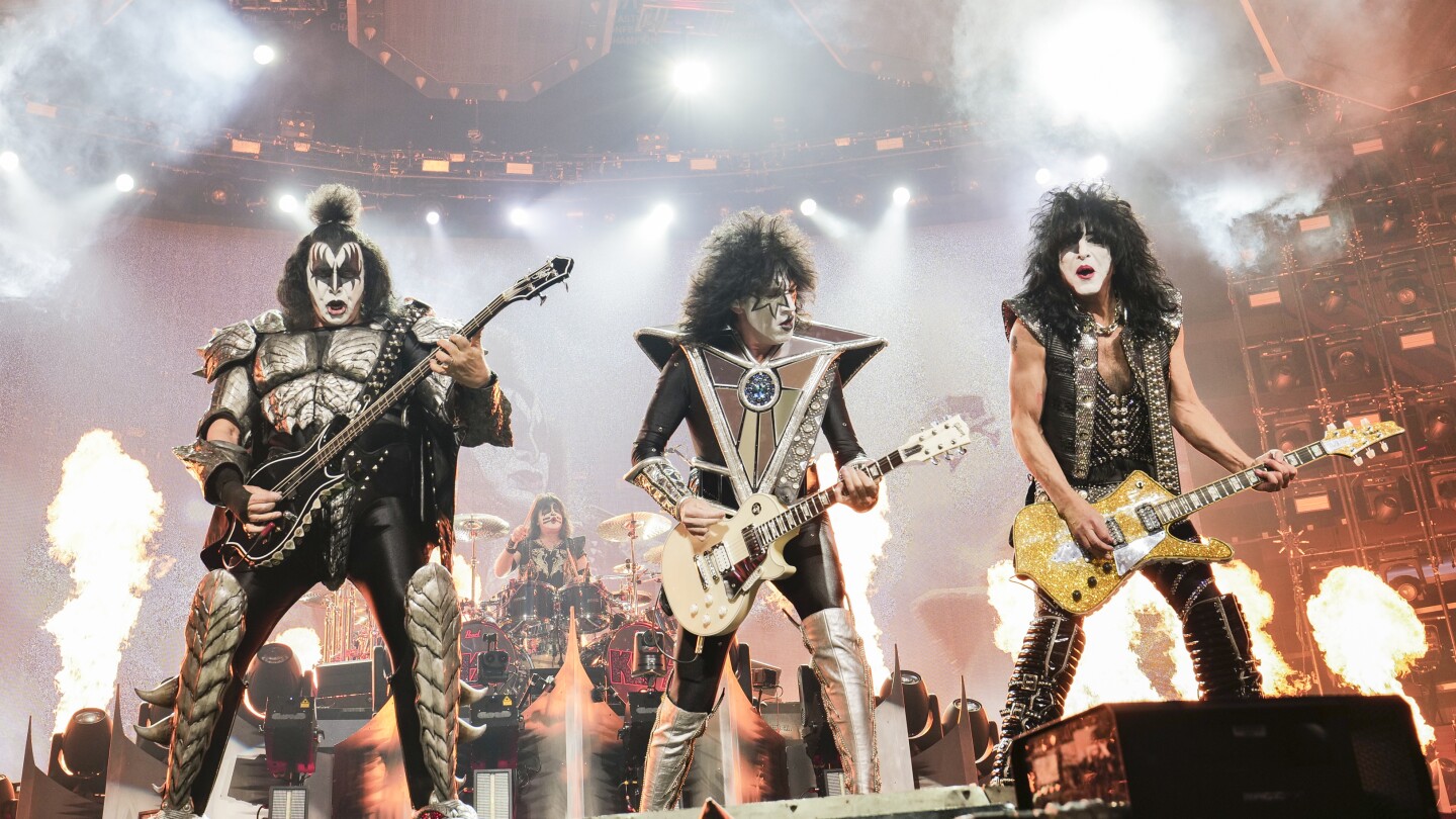 Kiss becomes first US band to go virtual, bids farewell to live touring  | AP News