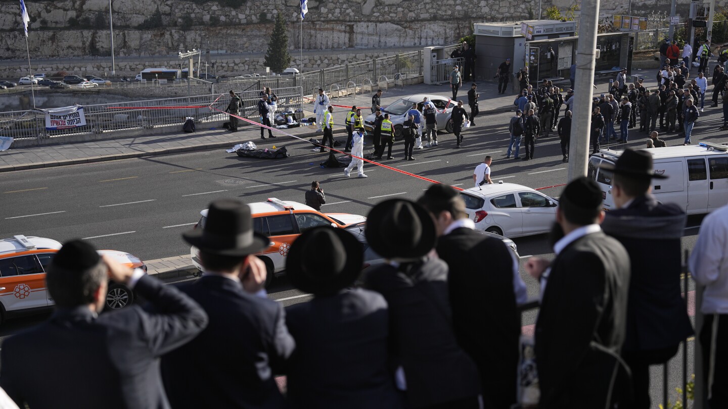 An Israeli raced to confront Palestinian attackers. He was then killed by an Israeli soldier | AP News