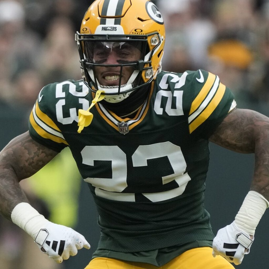 Packers CB Jaire Alexander to miss 4th straight game Sunday night against Chiefs | AP News