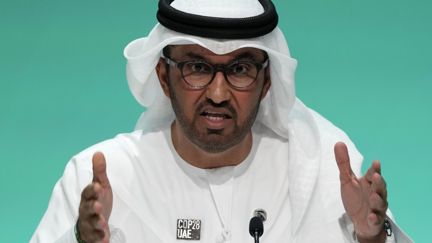 Analysis: Emirati oil CEO leading UN COP28 climate summit lashes out as talks enter toughest stage | AP News