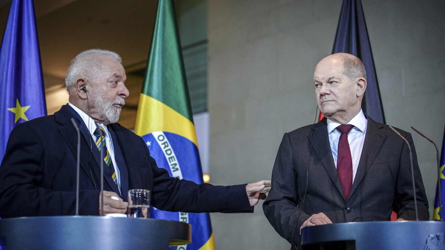 Germany and Brazil hope for swift finalization of a trade agreement between EU and Mercosur | AP News