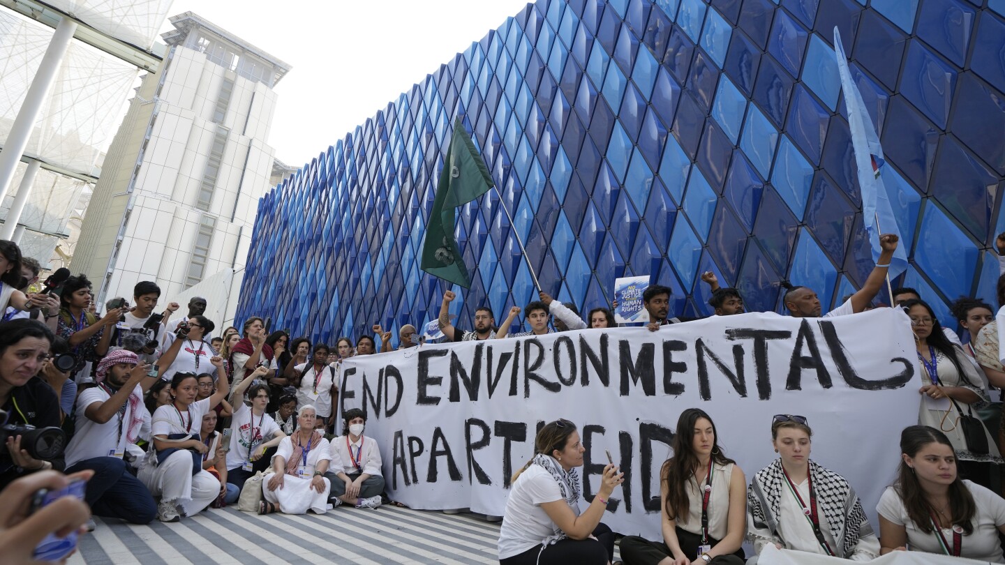 At COP28 summit, activists and officials voice concern over Gaza’s environment, devastated by war | AP News