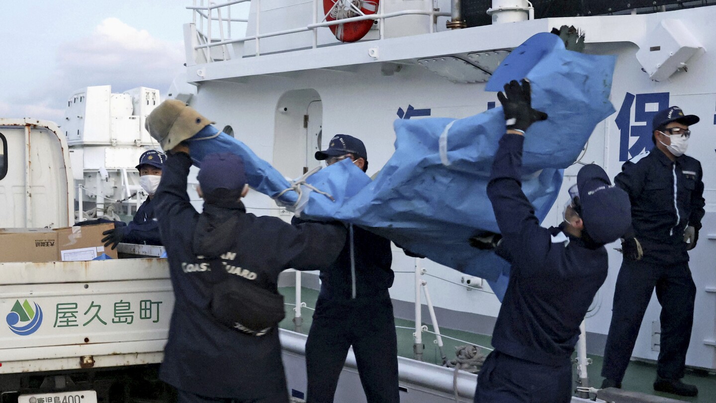 Air Force identifies the 8 US crew lost in Osprey crash in Japan | AP News