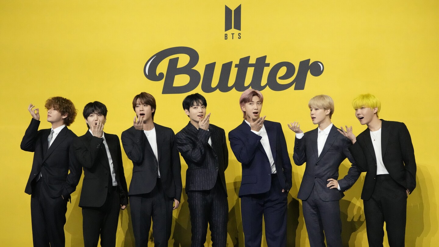 More members of BTS to begin mandatory military service | AP News