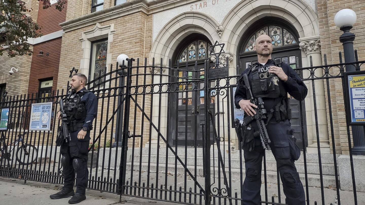 A new Homeland Security guide aims to help houses of worship protect themselves | AP News