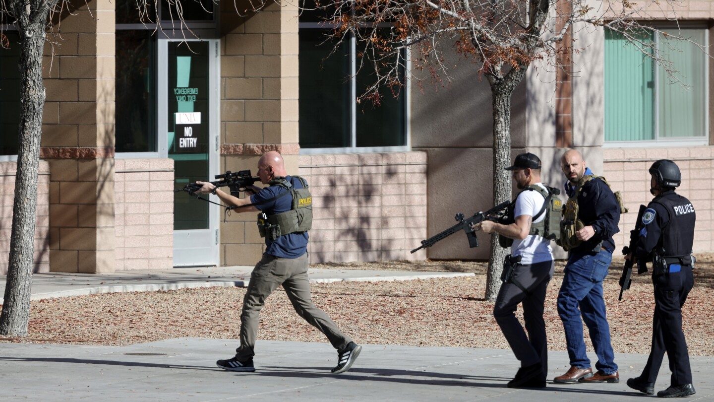 UNLV shooting: Suspect dead, at least 3 victims hospitalized | AP News