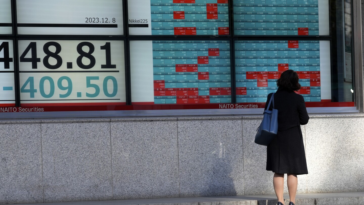 Stock market today: Asian shares are mostly higher ahead of a key US jobs report | AP News