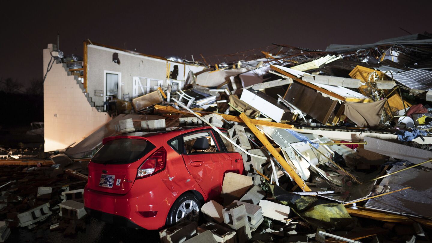 Severe storms tear through central Tennessee, leaving 6 dead and dozens injured | AP News