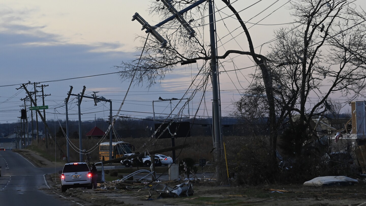 Cleanup, power restoration continues in Tennessee after officials say six died in severe storms | AP News