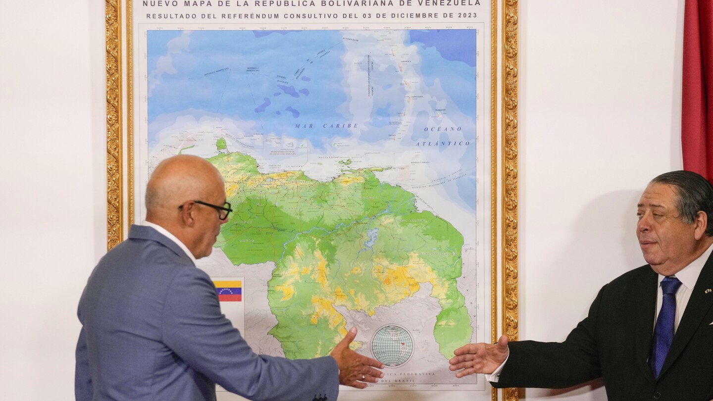 Leaders of Guyana and Venezuela to meet this week as region worries over their territorial dispute | AP News