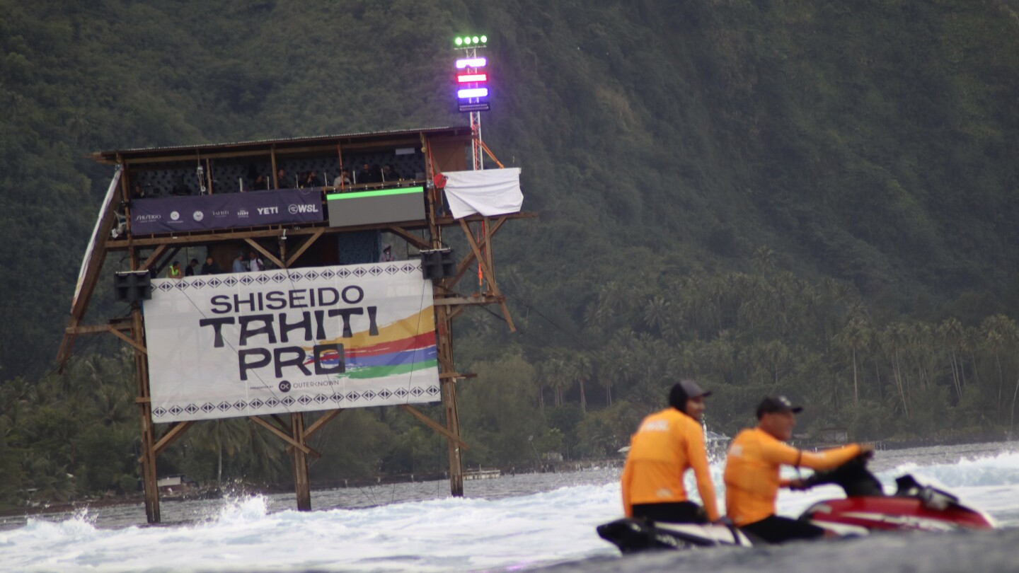 Work to resume at Tahiti’s legendary Olympic surfing site after uproar over damage to coral reef | AP News