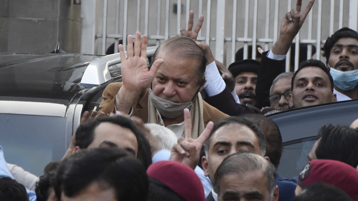 Court overturns conviction of former Pakistani premier Nawaz Sharif ahead of parliamentary election | AP News