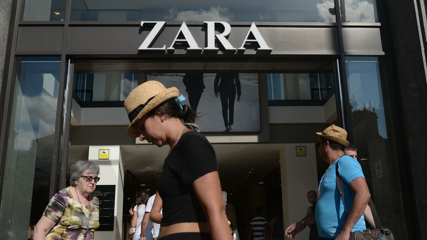 Fashion retailer Zara yanks ads that some found reminiscent of Israel’s war on Hamas in Gaza | AP News