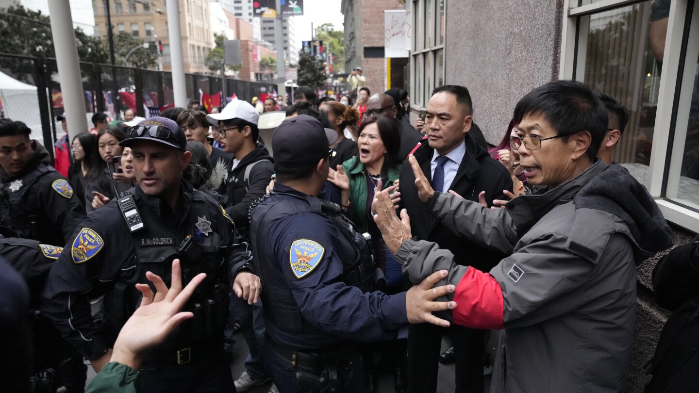 Congressional group demands probe into Beijing’s role in violence against protesters on US soil | AP News