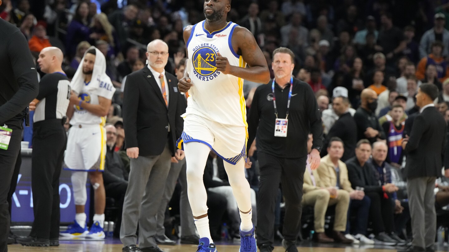 Warriors star Draymond Green suspended indefinitely by NBA | AP News