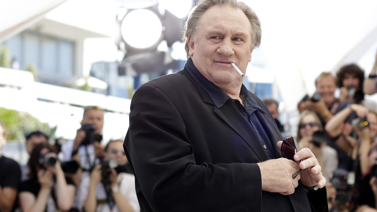 An investigation opens into the death of a French actress who accused Depardieu of sexual misconduct | AP News