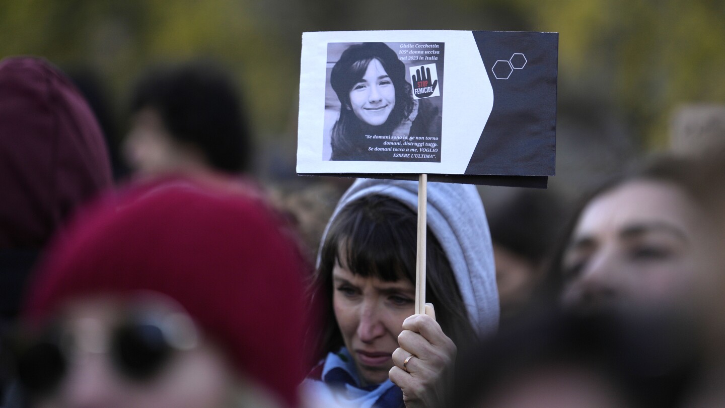 Rights expert blasts Italy’s handling of gender-based violence and discrimination against women | AP News