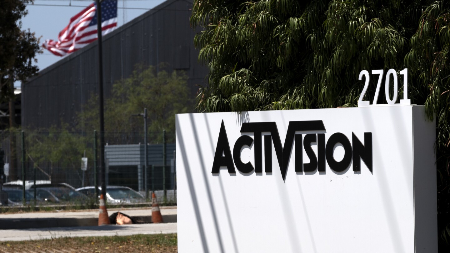 Activision Blizzard to pay $54M to settle workplace discrimination claims | AP News