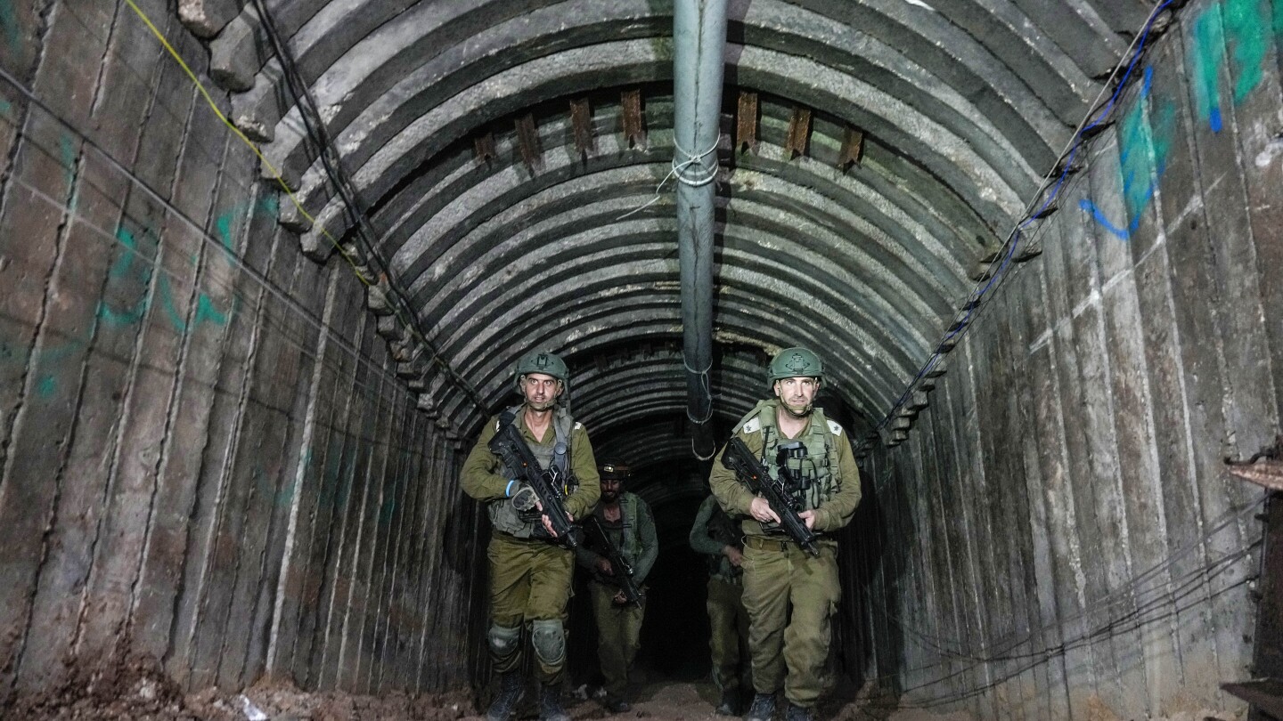 Israel finds large tunnel adjacent to Gaza border, raising new questions about prewar intelligence | AP News