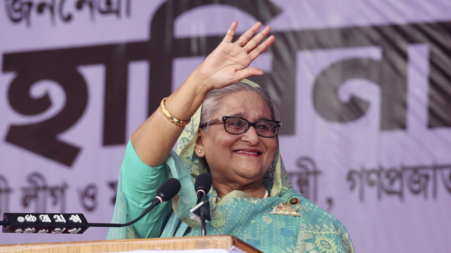 Bangladesh Prime Minister Sheikh Hasina kicks off election campaign amid an opposition boycott | AP News