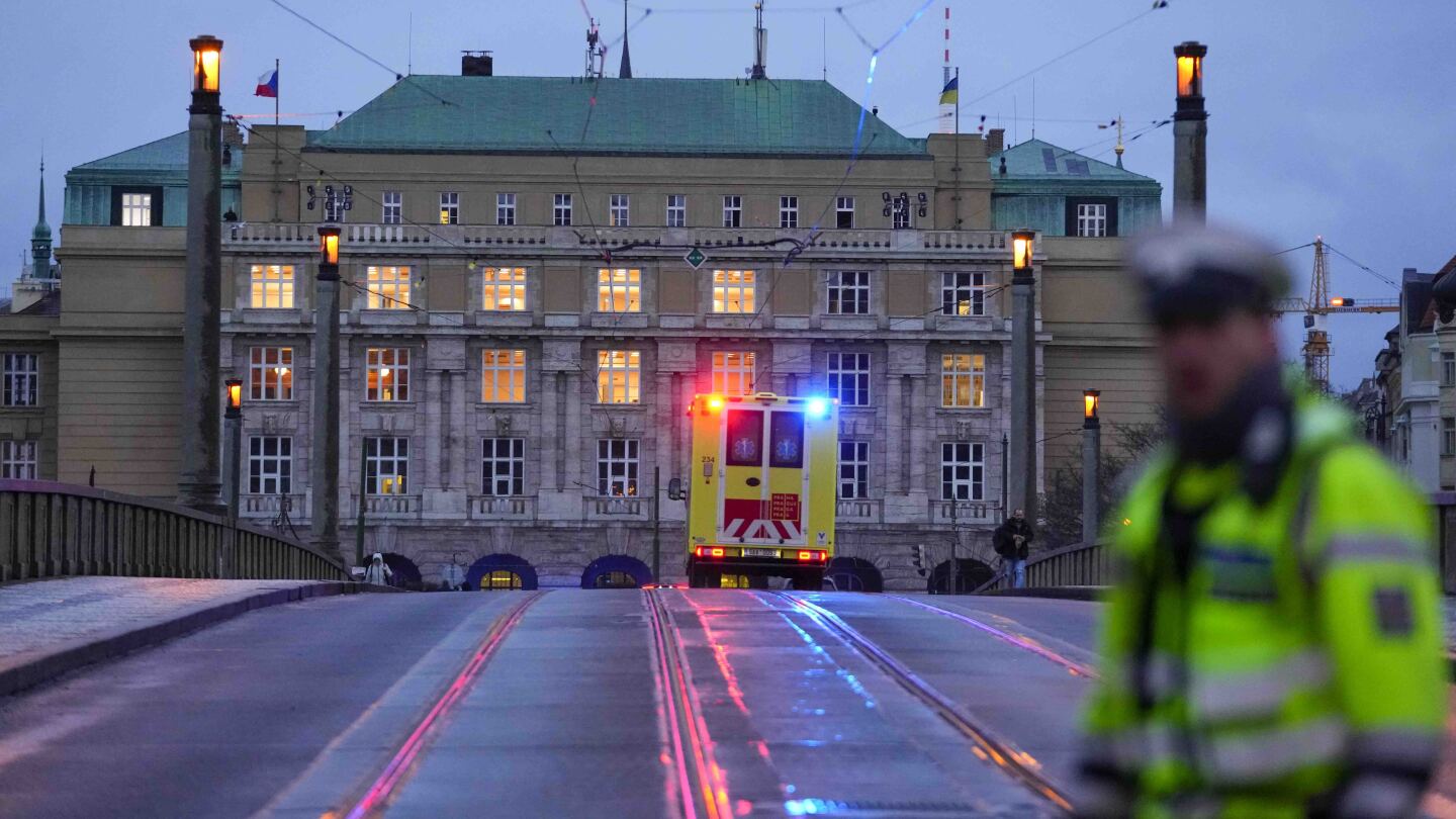 Prague shooting: At least 15 people killed by university student  | AP News