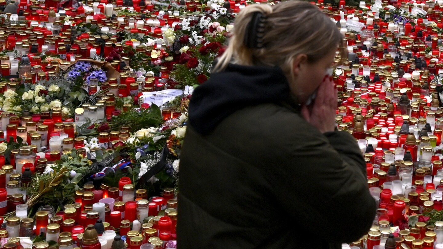 Czech Republic holds a national day of mourning for the victims of its worst mass killing | AP News