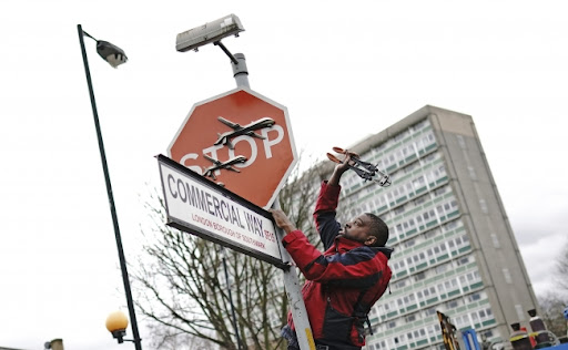 Ukradeno Novo Benksijevo delo čim je postavljeno na ulici u Londonu